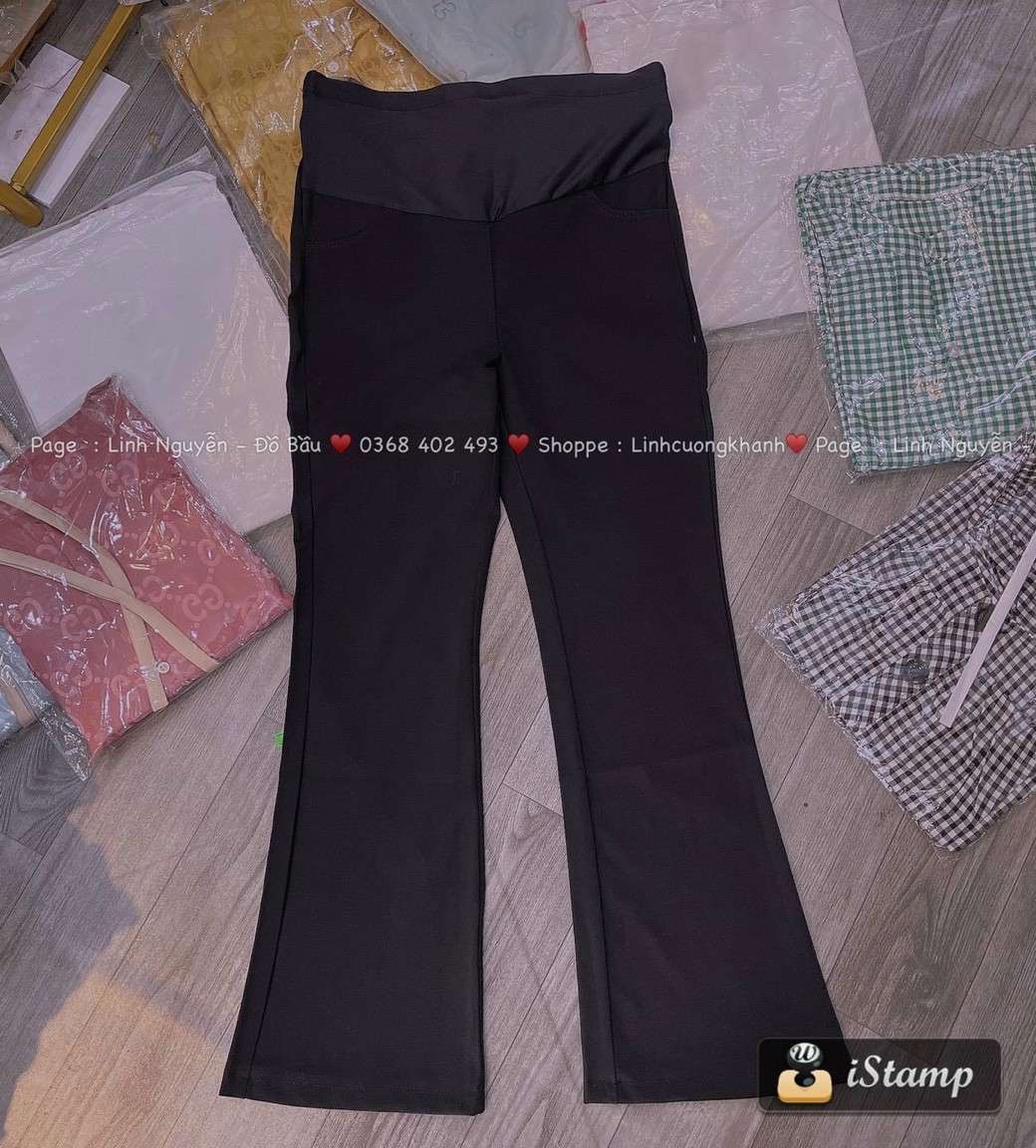 [FREESHIPMAX] QUẦN BẦU THỜI TRANG CHO MẸ  BẦU CHẤT CO DẢN THOẢI MÁI