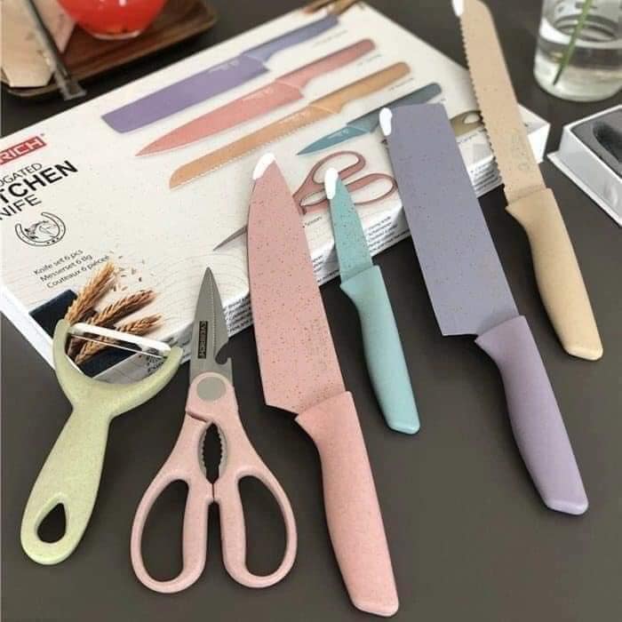 BỘ DAO KÉO 6 MÓN