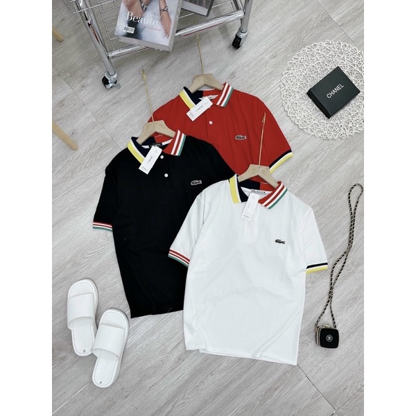 Áo phông polo cổ viền cá sấu