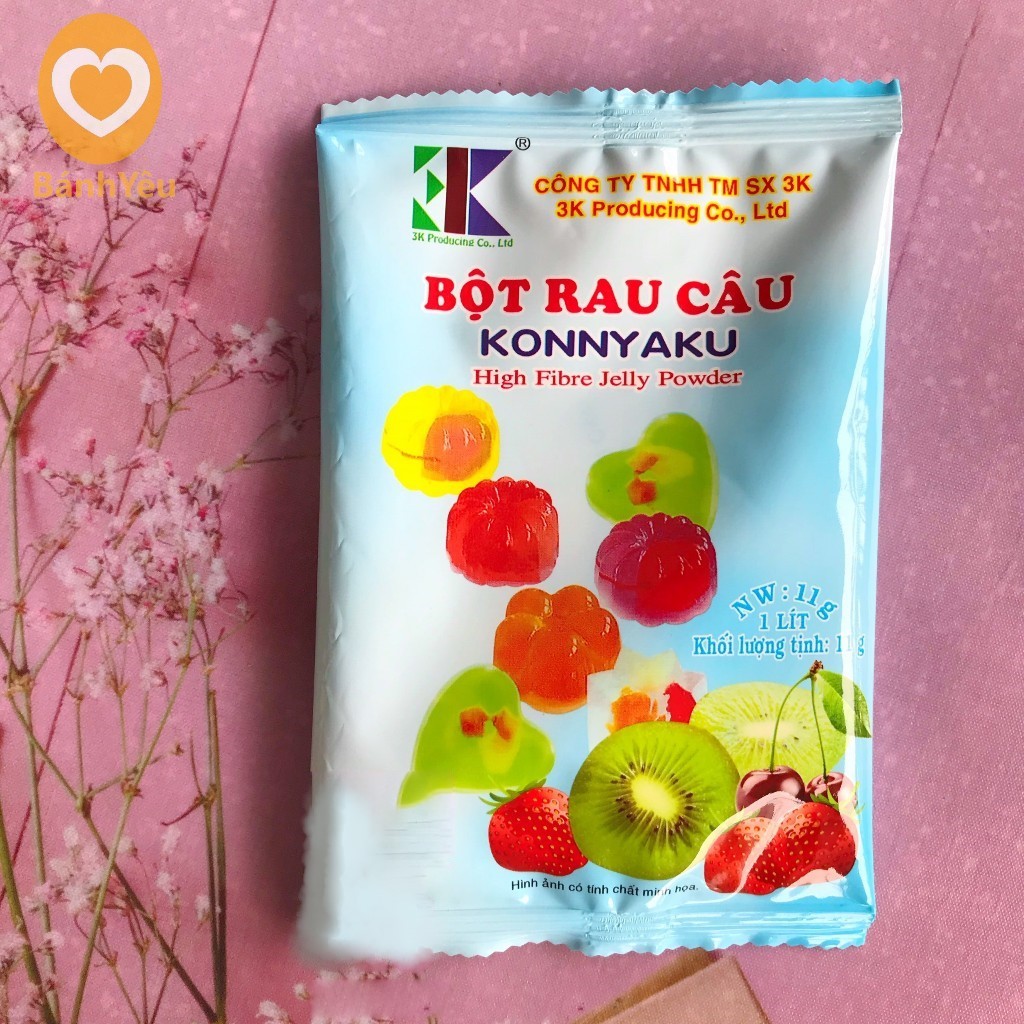 Bột rau câu dẻo KONNYAKU 3K