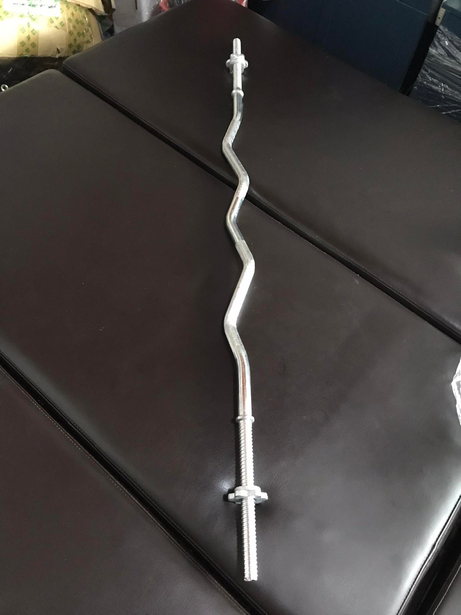 Đòn chữ Z dài 1.5m phi 27 - Thanh sắt cong- Đòn ta cong Ez