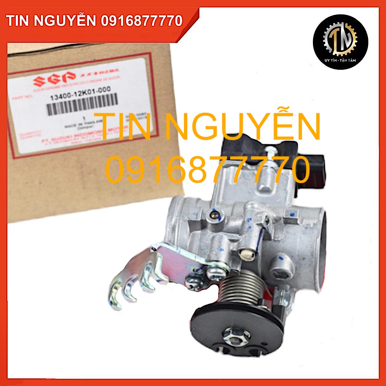 Họng xăng xe Satria, Raider Fi chính hãng Suzuki