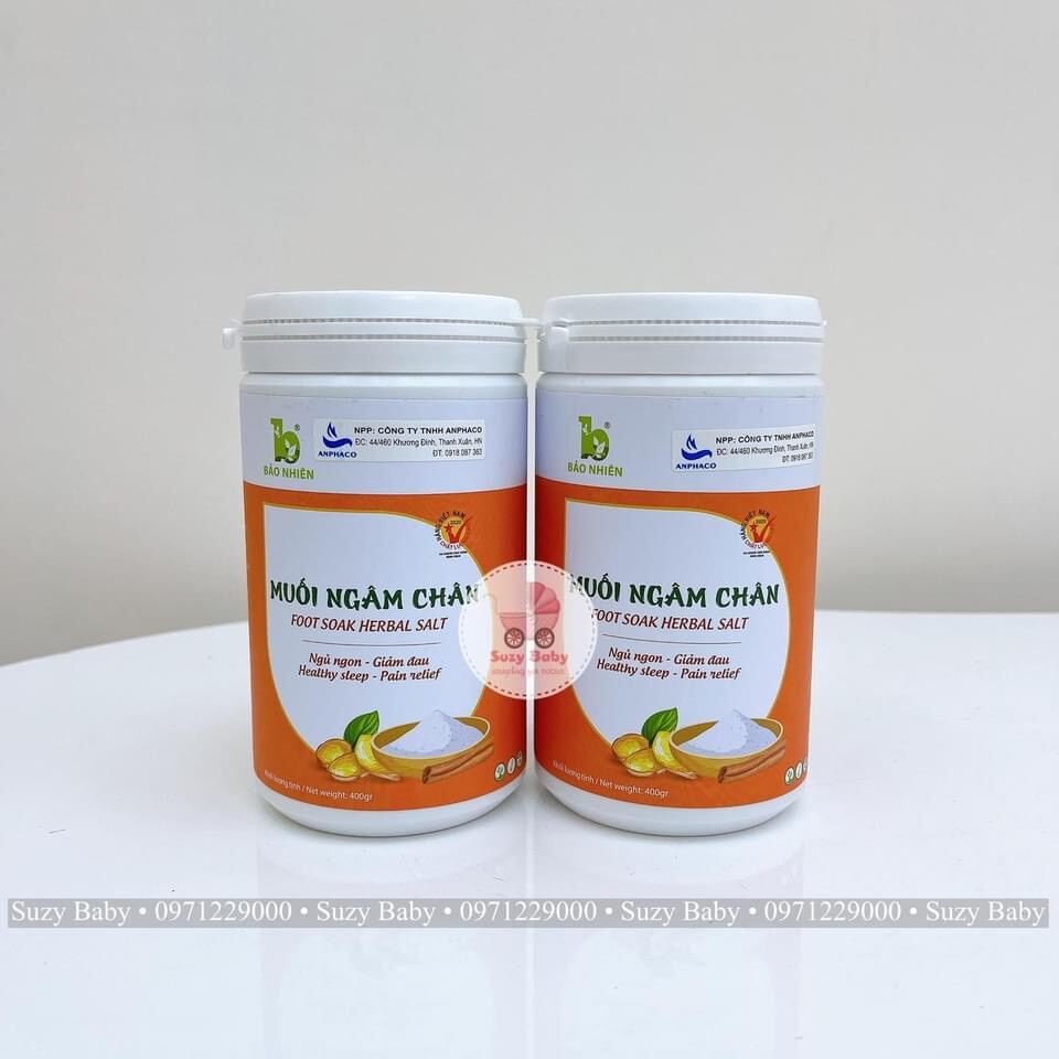Muối thảo dược ngâm chân bảo nhiên