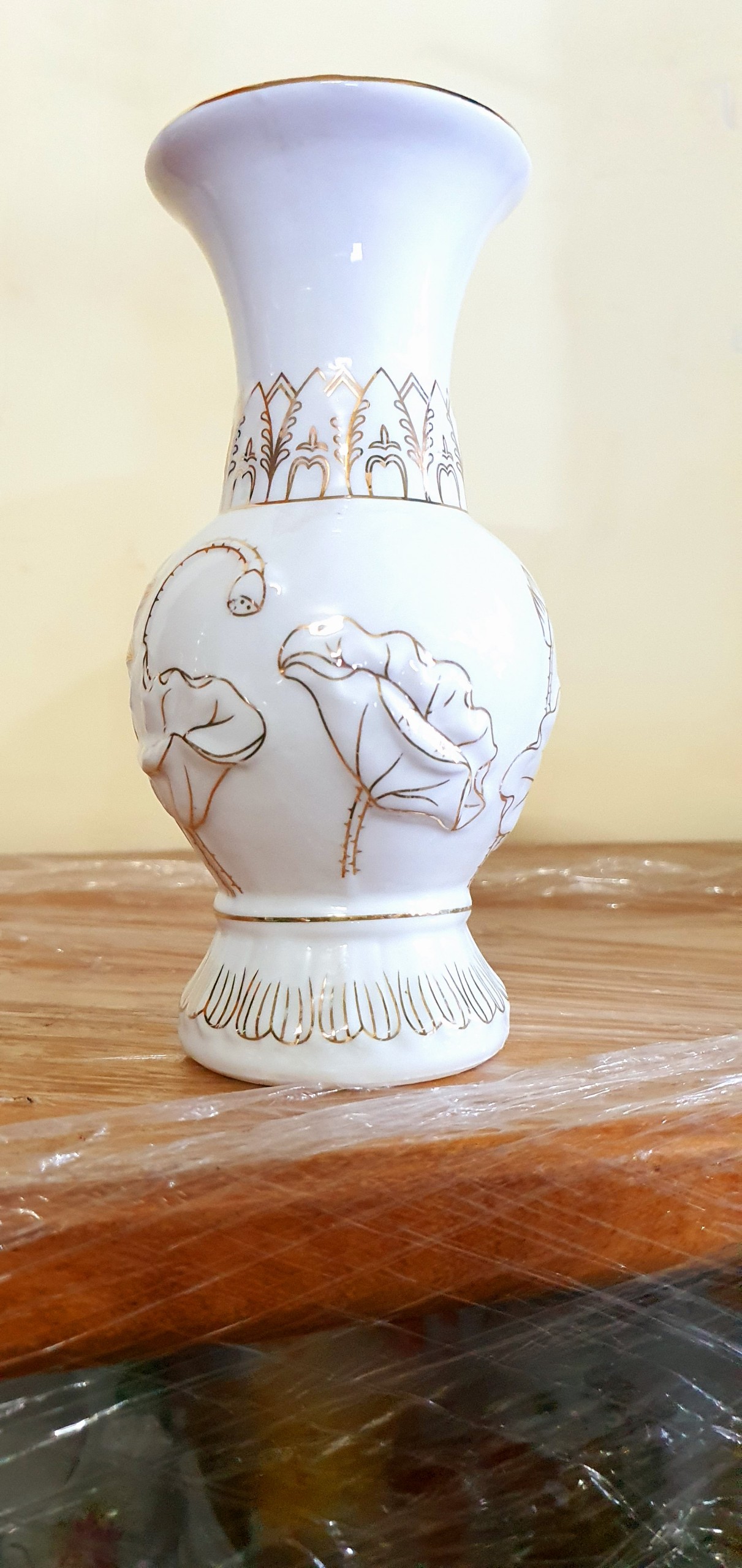 Bình bông bạch ngọc cao 30cm