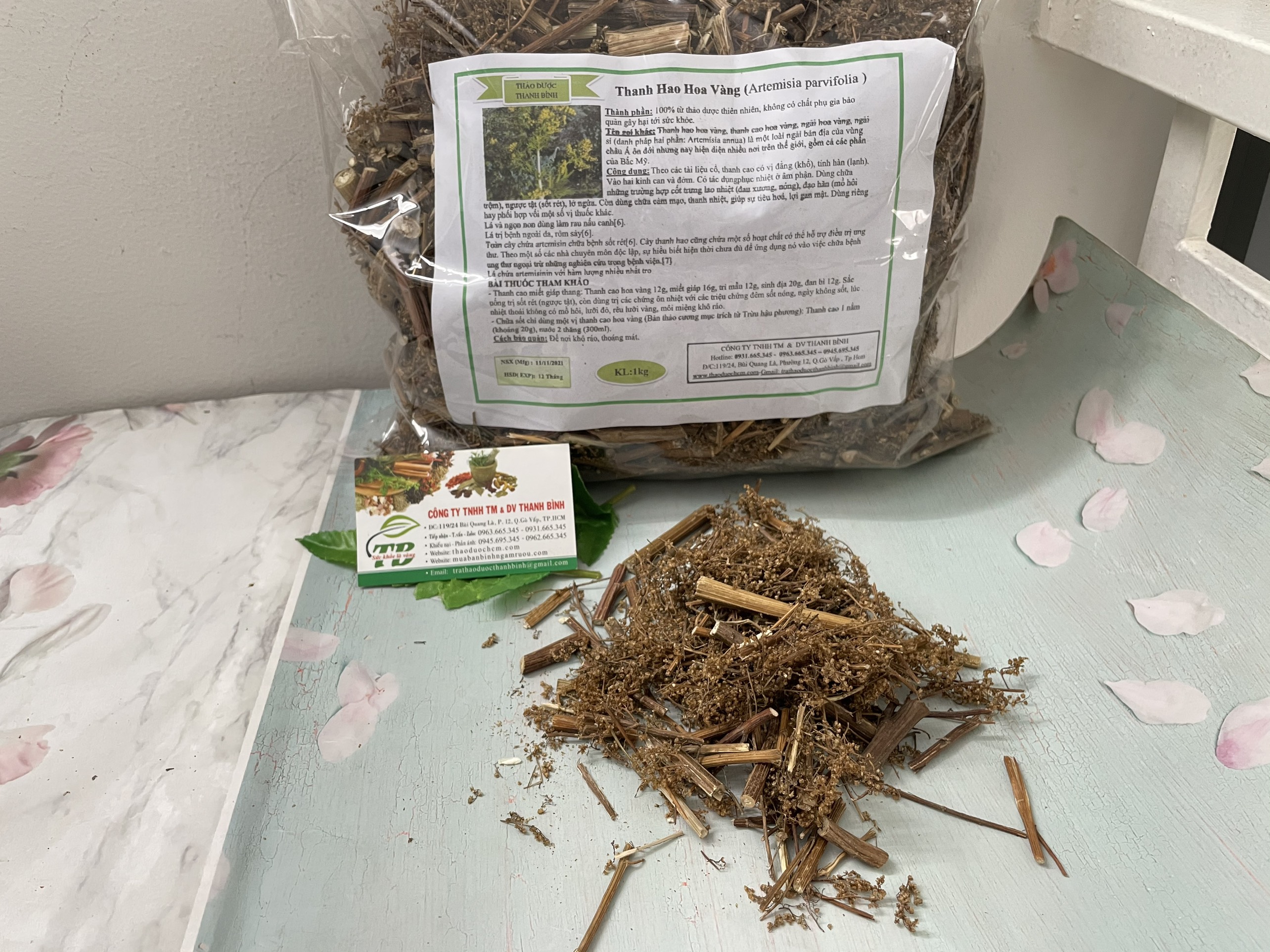 Thanh Hao Hoa Vàng 100G - Hàng Loại 1