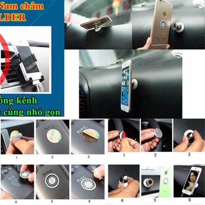 Giá đỡ điện thoại nam châm trên ô tô