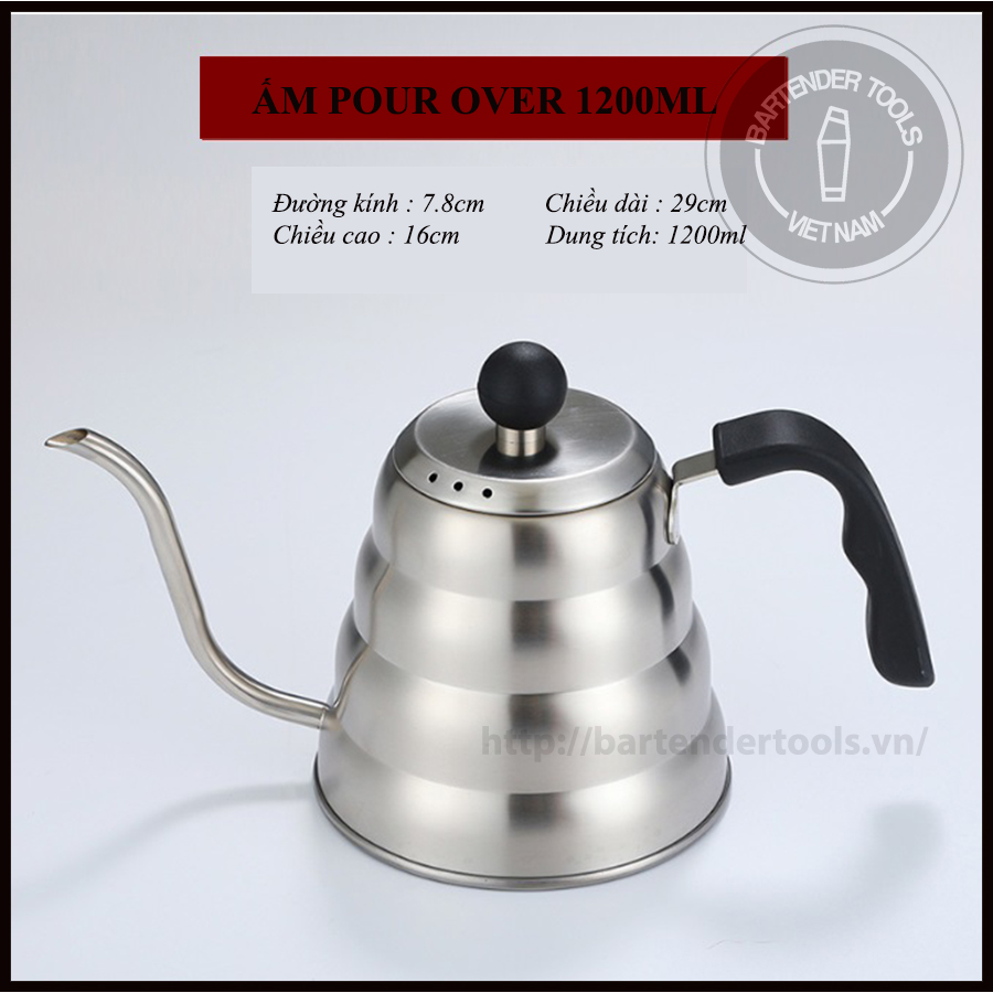 Ấm pha cà phê Pour Over 1200ml