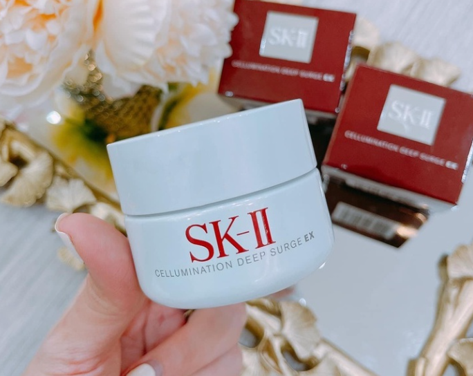 6-11 12 VOUCHER GIẢM 8%CHÍNH HÃNG Kem Dưỡng Trắng Da SK-II Cellumination