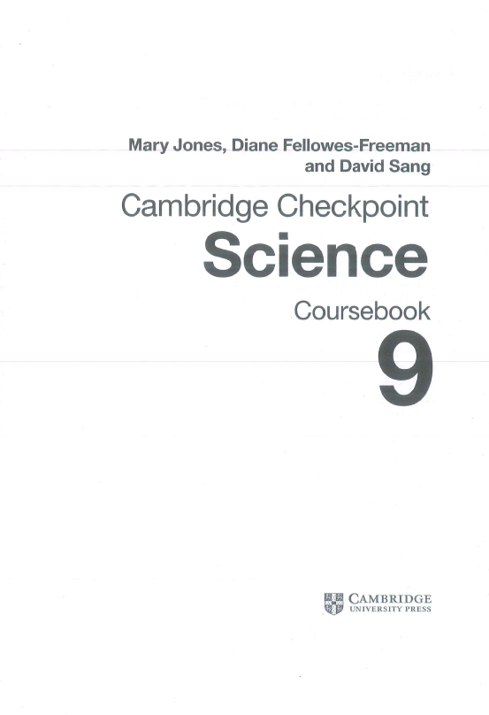 Science Coursebook + Work book