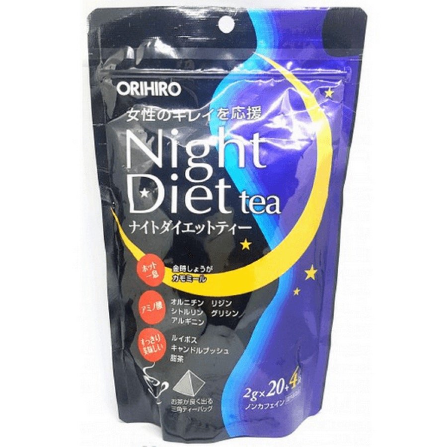 Trà Night Diet Tea Orihiro Nhật Bản