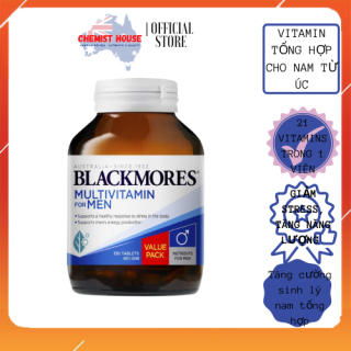 Hàng chuẩn Úc Vitamin tổng hợp cho Nam - Blackmore.s Multivitamin for Men thumbnail