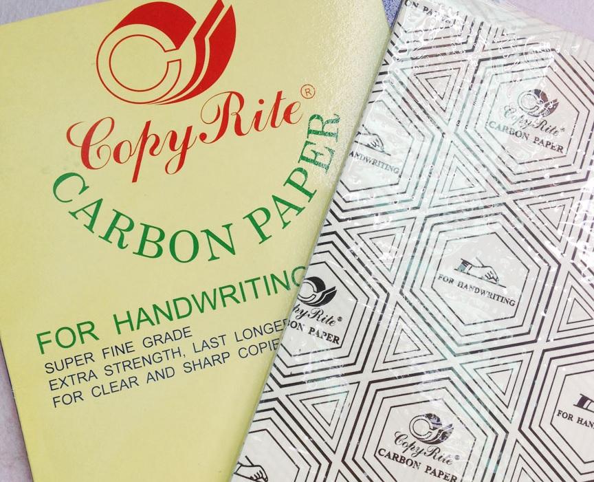 White carbon paper