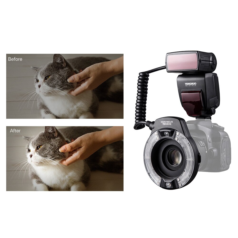 [FreeshipMAX] [HCM]FLASH YONGNUO YN14EX II MACRO FLASH FOR CANON