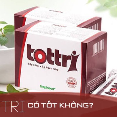 Tottri - Hỗ trợ bệnh trĩ, làm co các búi trĩ (Hộp 15 túi 5g)