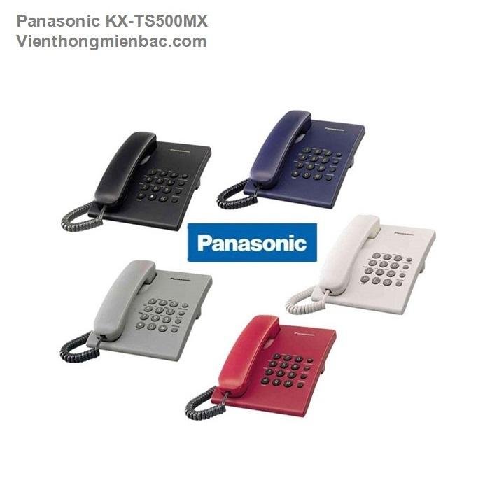 Điện thoại để bàn Panasonic KX-TS 500 màu Đỏ