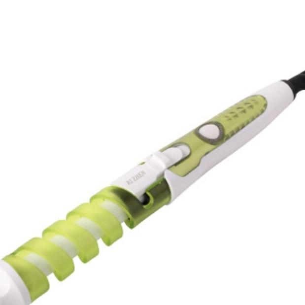 Máy Uốn Tóc Mini Nova Hình Xoắn Ốc Lõi Sứ Làm Tóc Nhanh,