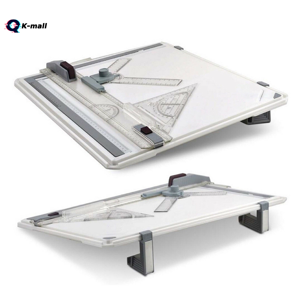 K-Mal Drawing Board A3 Drafting Tables with Parallel Motion Angle Measuring System