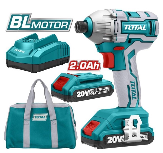 20V Máy siết vít dùng pin Total TIRLI2002