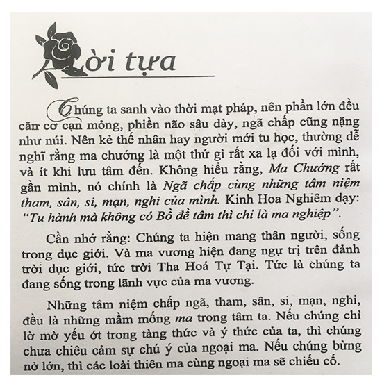 Sách - Ma Chướng Trên Đường Tu