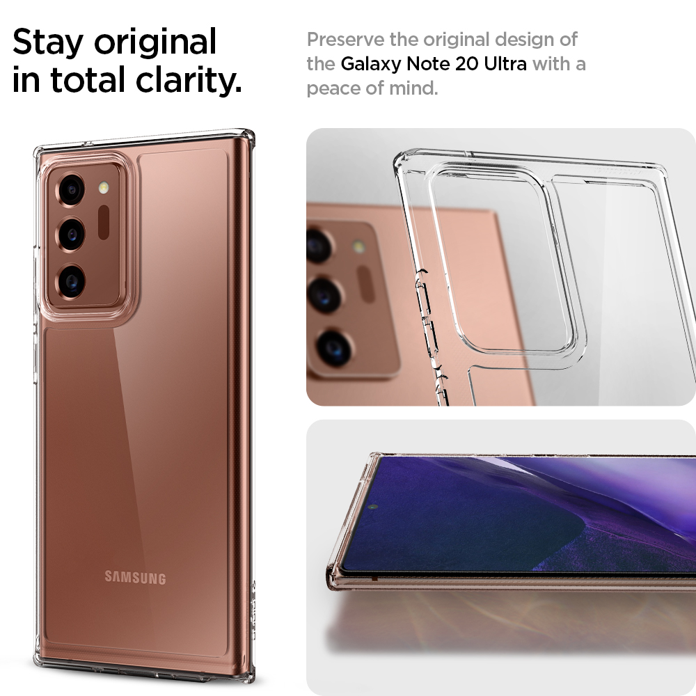 Ốp Galaxy Note 20 / Note 20 Ultra Spigen Ultra Hybrid