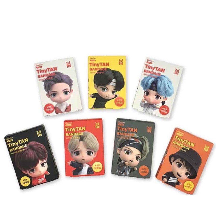 Băng cá nhân BTS Tiny Tan chính hãng Hàn Quốc