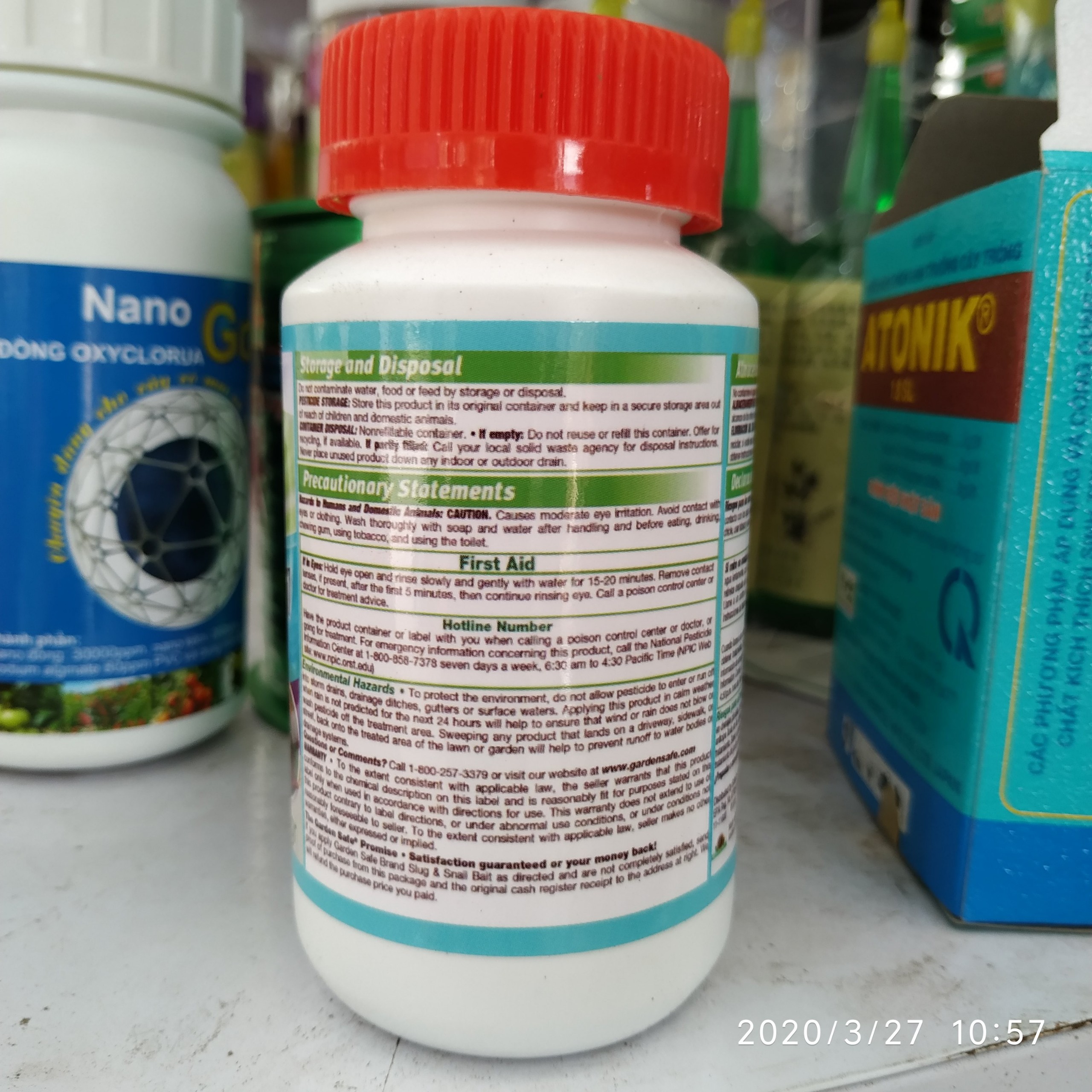Bả sên Mỹ Slug & Snail 100g
