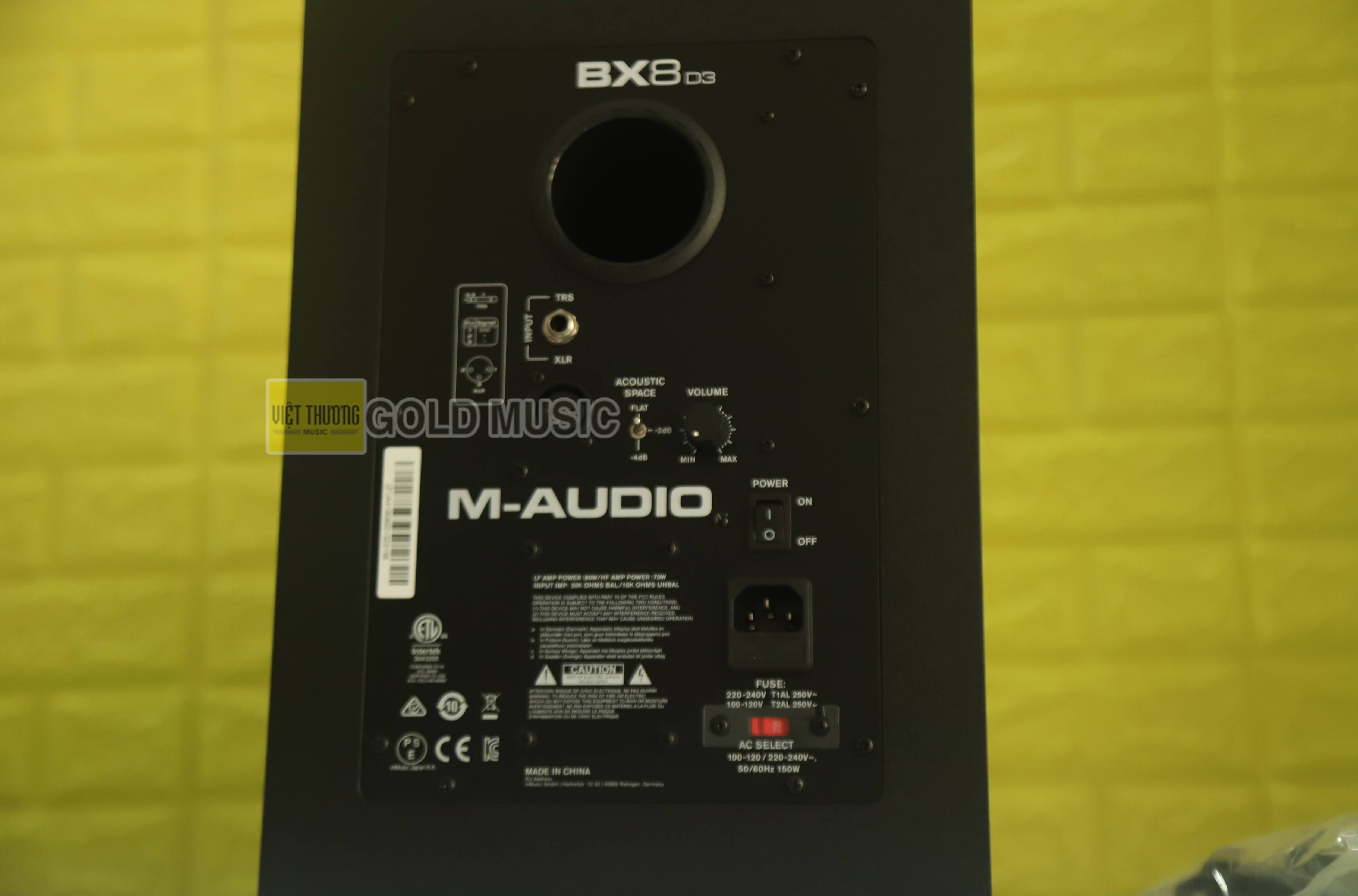 Loa kiểm âm phong thu M Audio ( giá 1 cái ) BX8D3