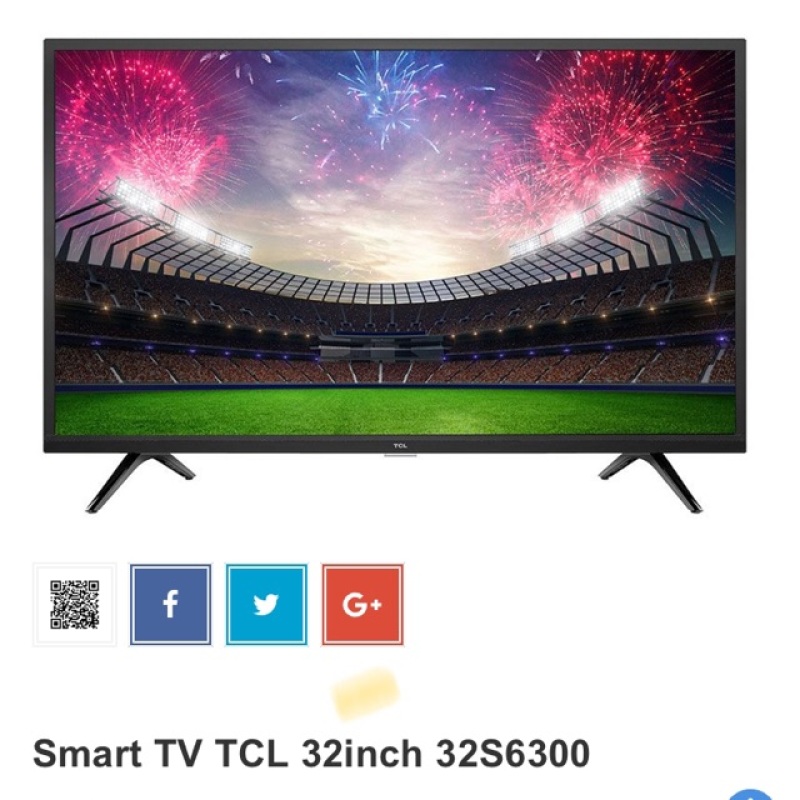 Tivi TCL 32in smart-S6300