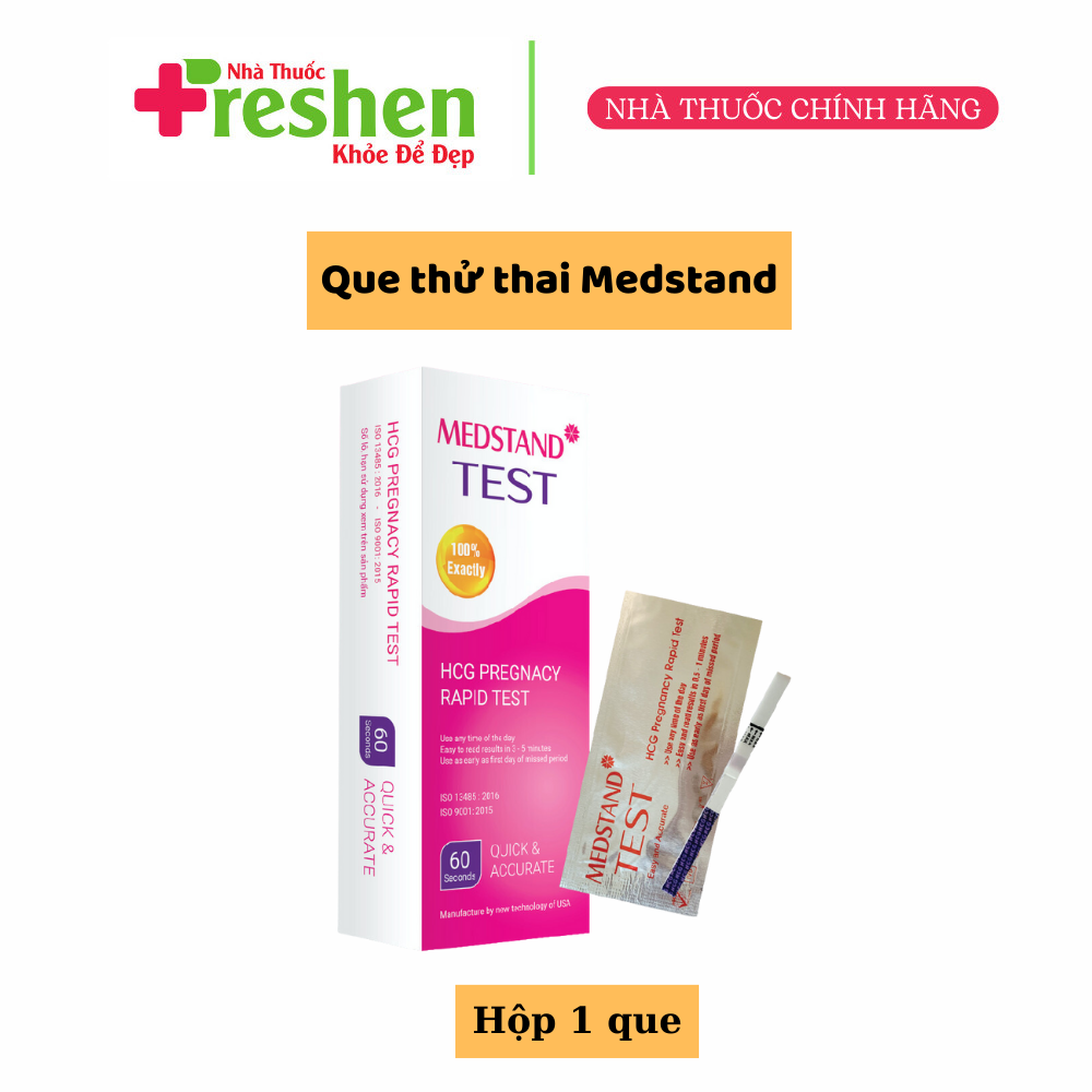 Que thử thai Medstand nhanh và chính xác