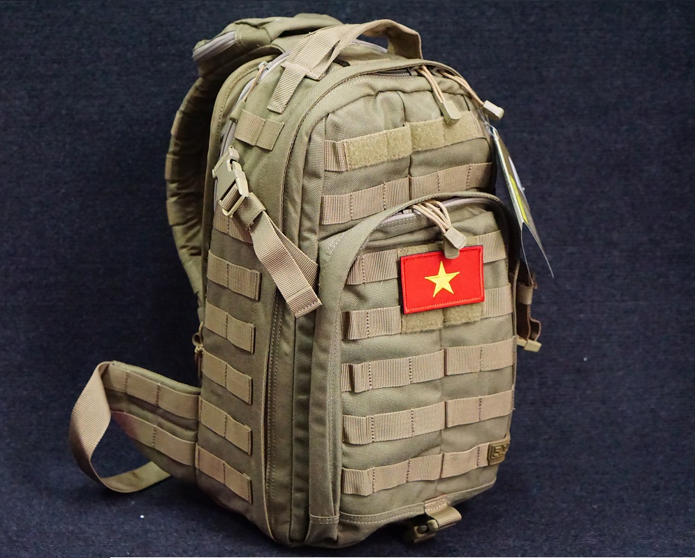 Balo, phượt 511 Tactical Moad 10.(Kèm patch dán 511)
