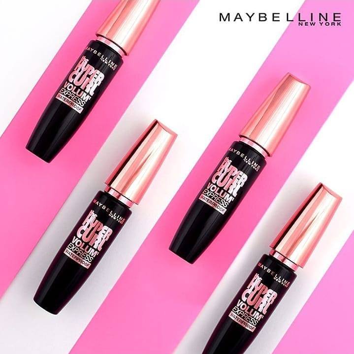 Mascara Maybelline The Hyper Curl Volum Express Waterproof