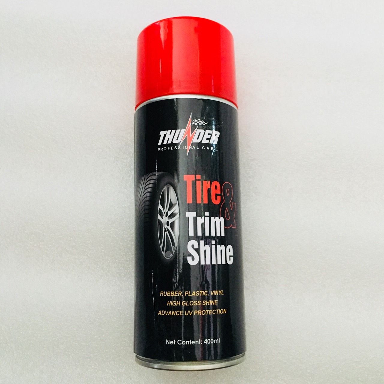 Chai Thunder 400ml xịt bảo dưỡng,làm bóng tăng tuổi thọ VỎ XE,NHỰA XE