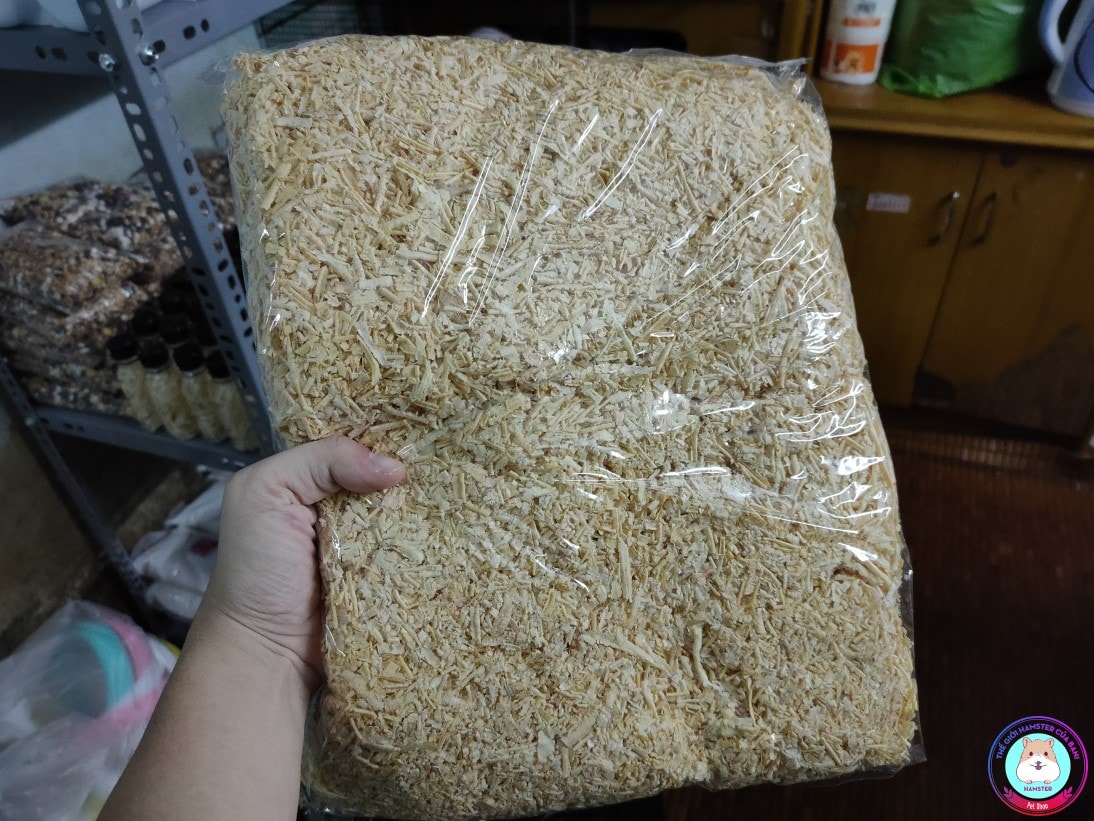 Mùn cưa cho Hamster, nhím kiểng