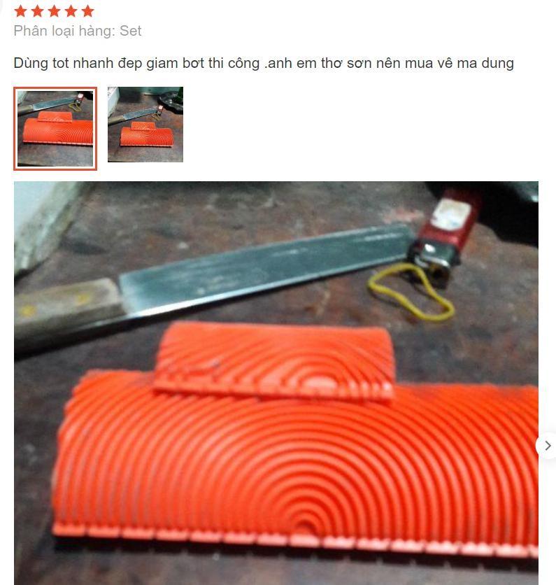 Bộ dụng cụ làm sơn giả gỗ- Cọ tạo vân gỗ