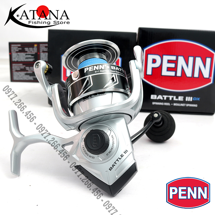 [HCM]Máy Câu Penn Battle III DX 6000 - NEW ! 2021