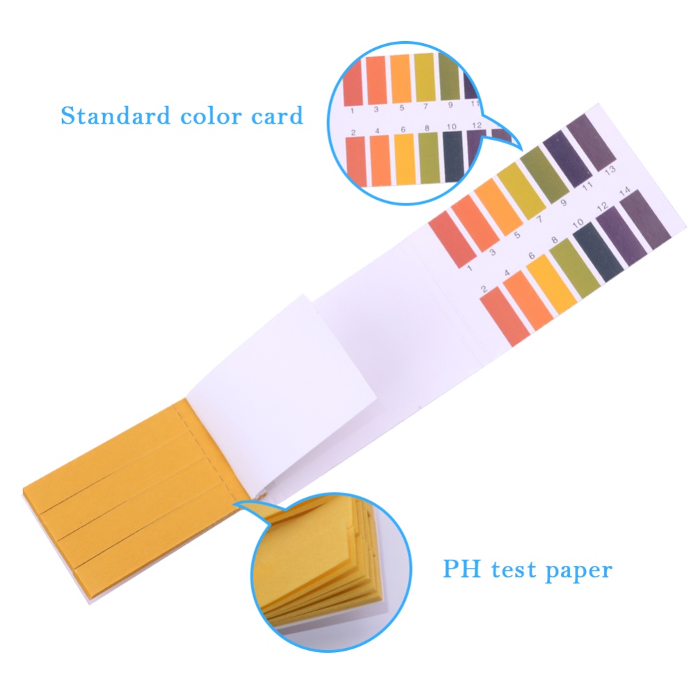 Giấy PH RCYAGO Dải Thử Độ PH 1-14, Dải Giấy PH Limtus
