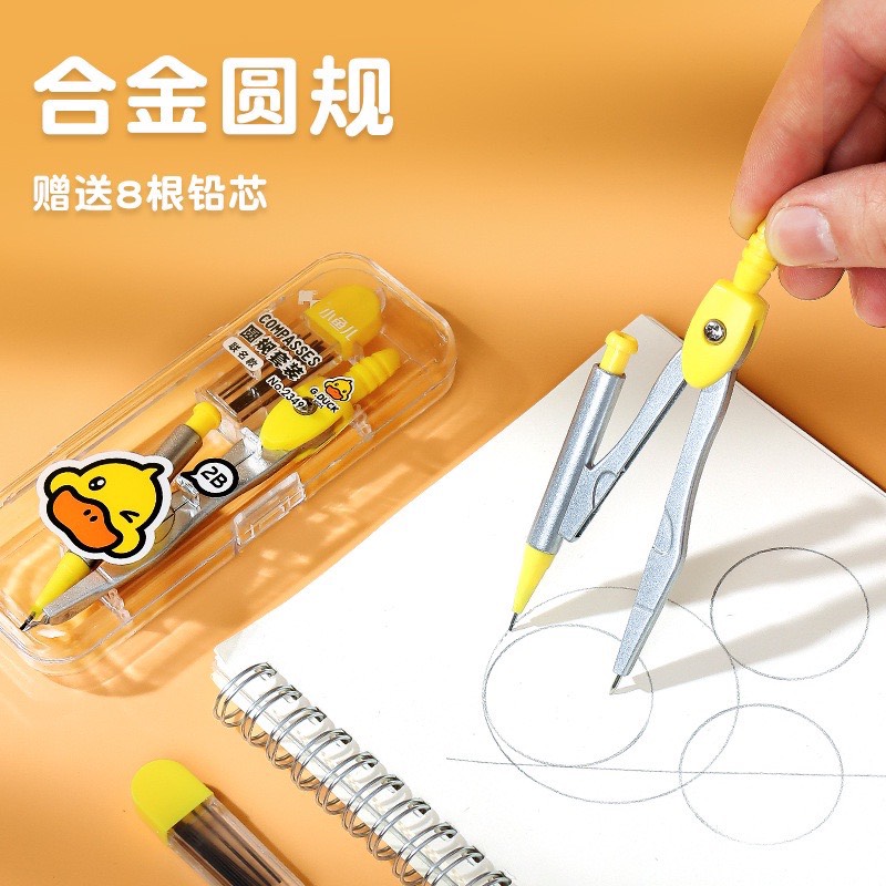 COMBO DỤNG CỤ HỌC TẬP VỊT VÀNG SIÊU CUTE