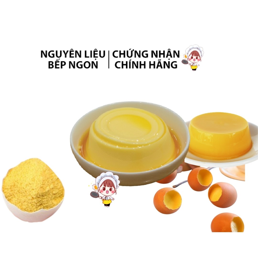 PUDDING TRỨNG THƠM NGON - NGUYÊN LIỆU BẾP NGON