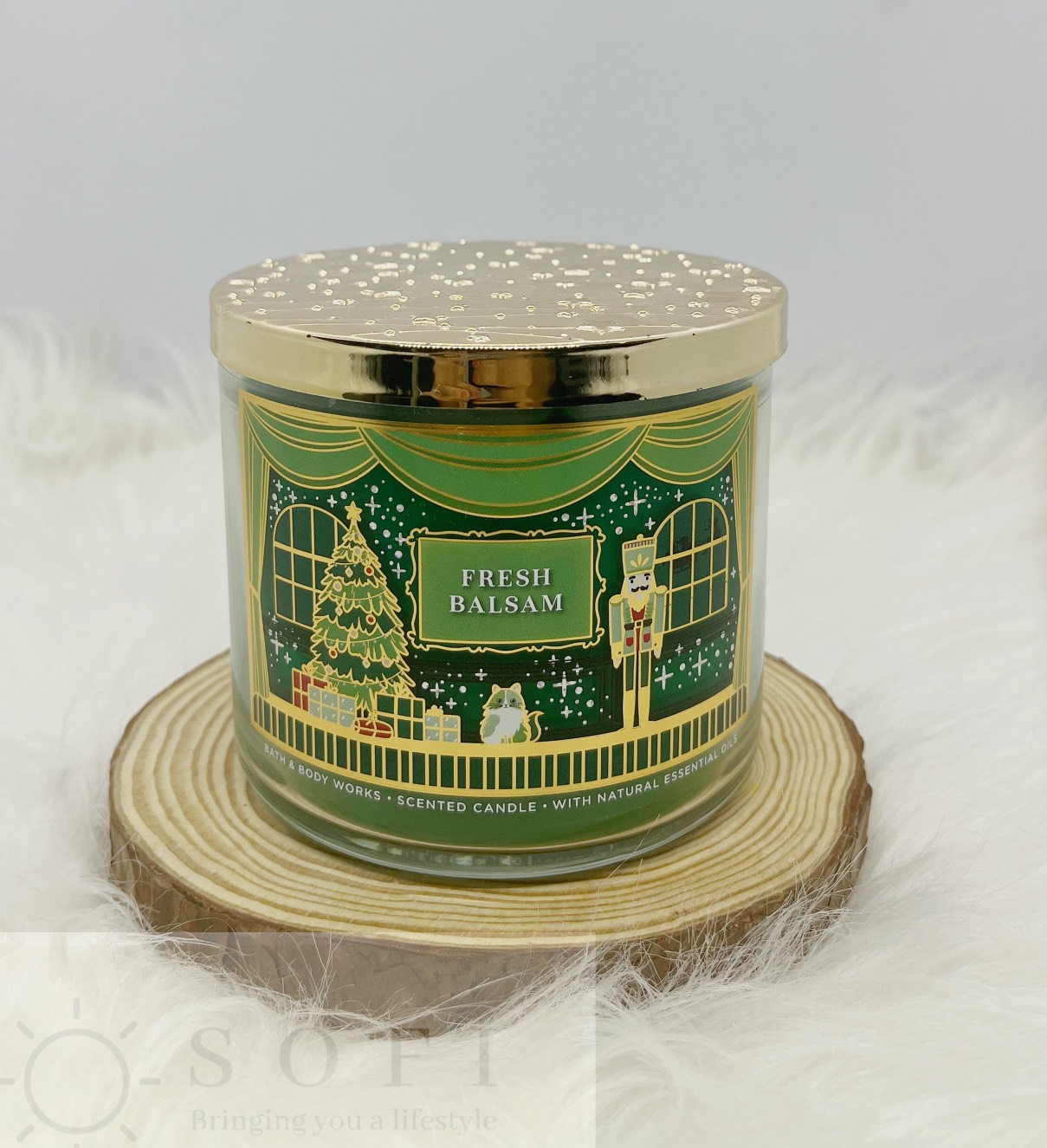 Nến thơm Bath and Body Works 3 bấc-Scented Candle
