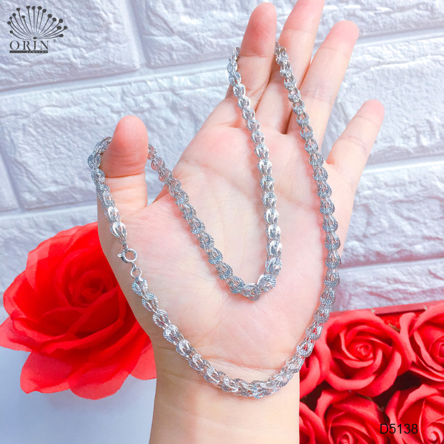 Dây chuyền bạc dây phụng sang trọng nữ tính bacdayphung6