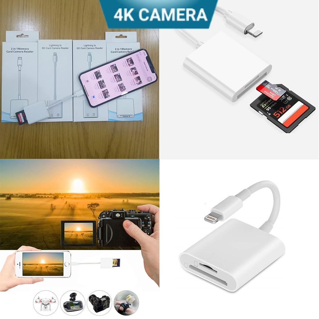 Đầu đọc thẻ nhớ SD Micro SD cho Iphone Ipad