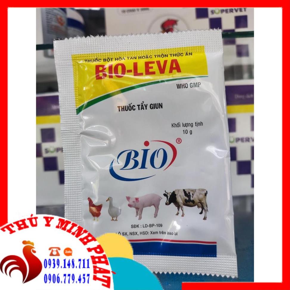 Bio leva (10g) tẩy giun, xỗ lãi