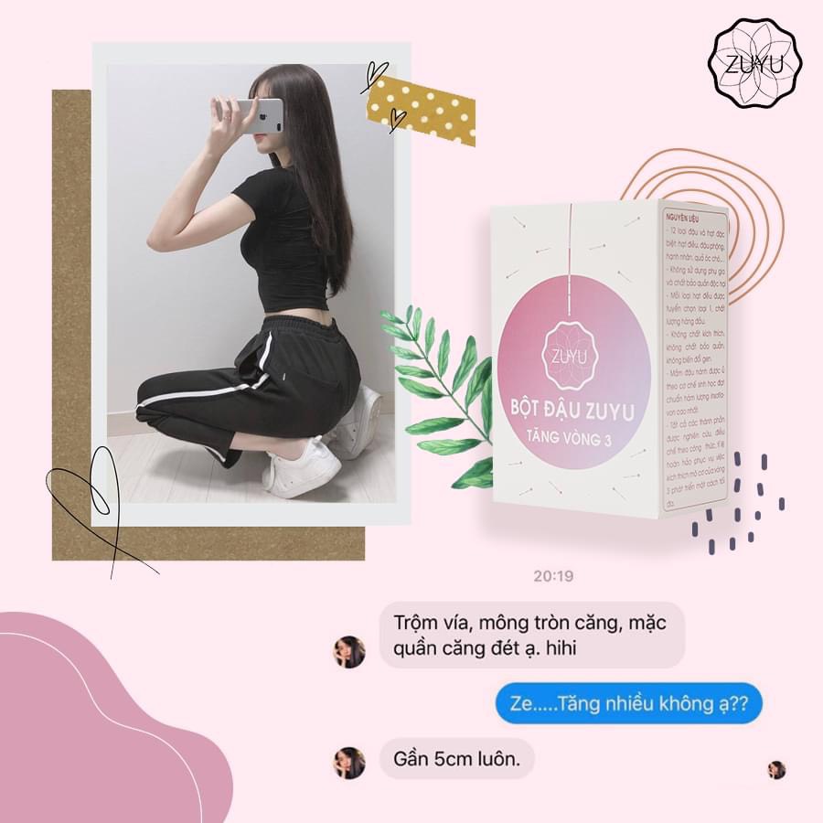 ( Chính Hãng ) Bột Đậu Zuyu Tăng V3 + Thước Dây