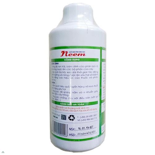 Chất bám dính sinh học Neem dạng đậm đặc DT02 500 ml