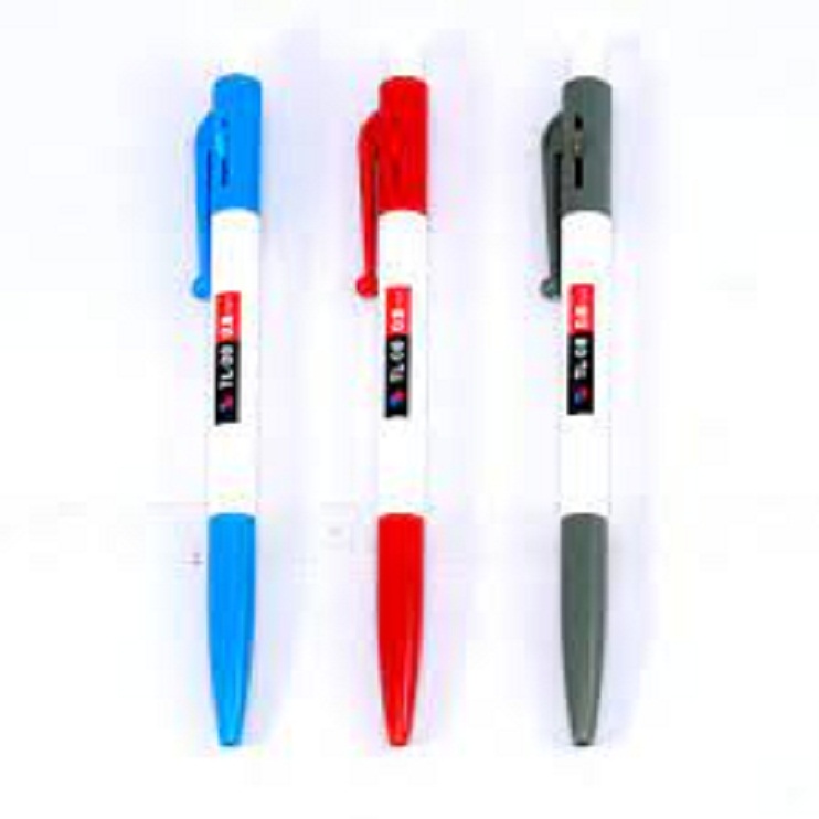 Hộp 20 cây Bút Bi Thiên Long TL-08,ngòi 0.7mm mực xanh/đỏ/đen