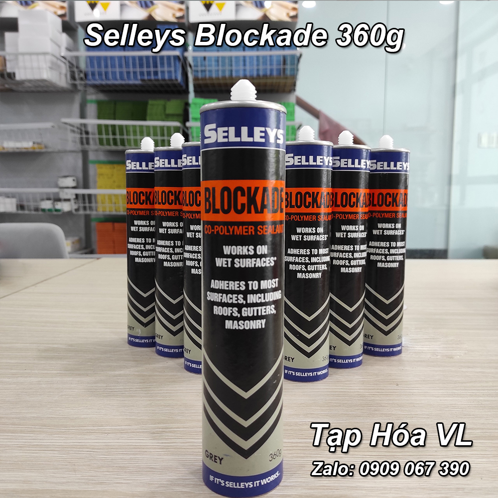Keo chống dột – Silicone Selleys Blockade (360gr)