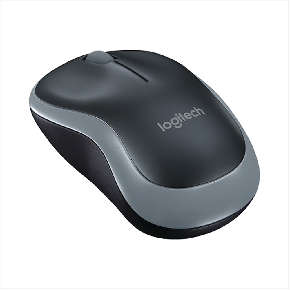 Chuột không dây Logitech M186 (Xám) - Bảo hành 36 tháng