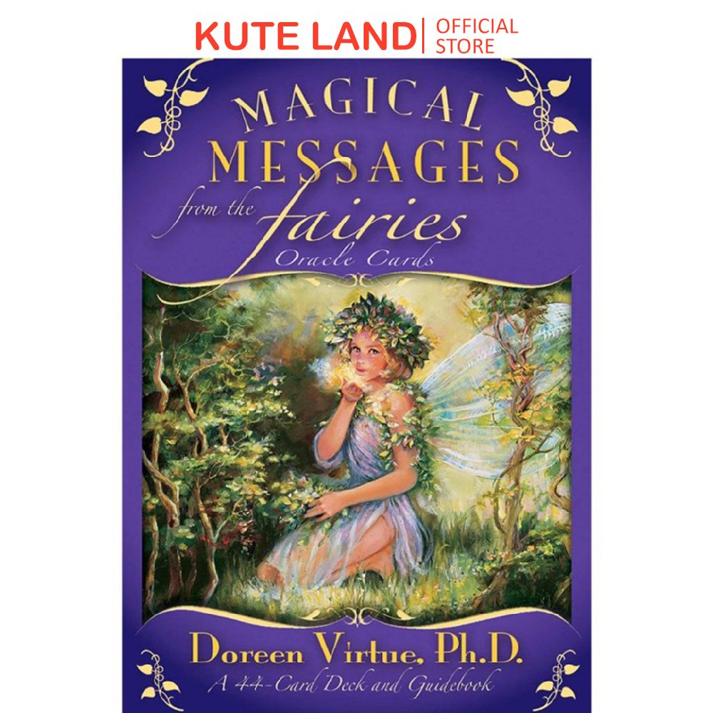 Bài Oracle Magical Message From Fairies 44 Lá Bài Tặng Đá Thanh Tẩy