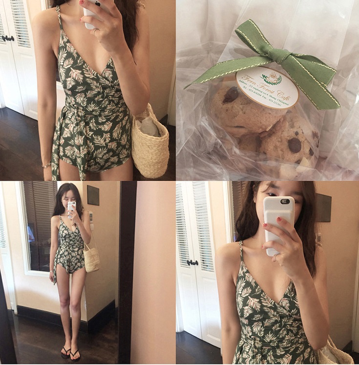 Bộ đồ bơi nữ liền thân chất thun lạnh đẹp