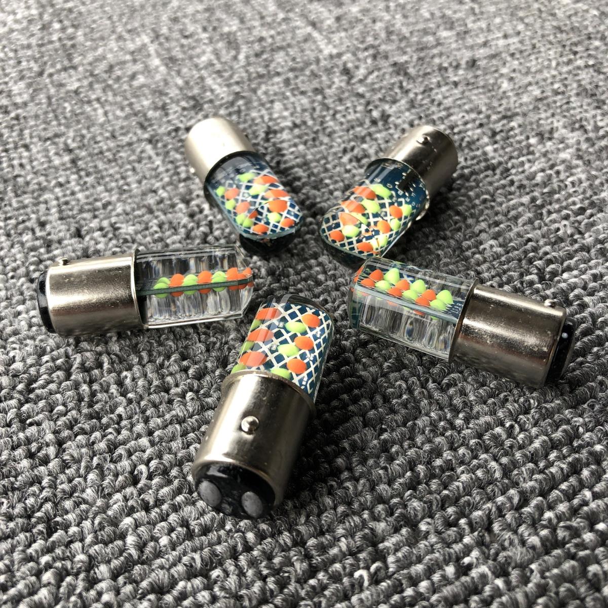 Đèn hậu nháy 7 màu - Đèn phanh chớp 7 màu - Đèn thắng xe máy - Đèn stop